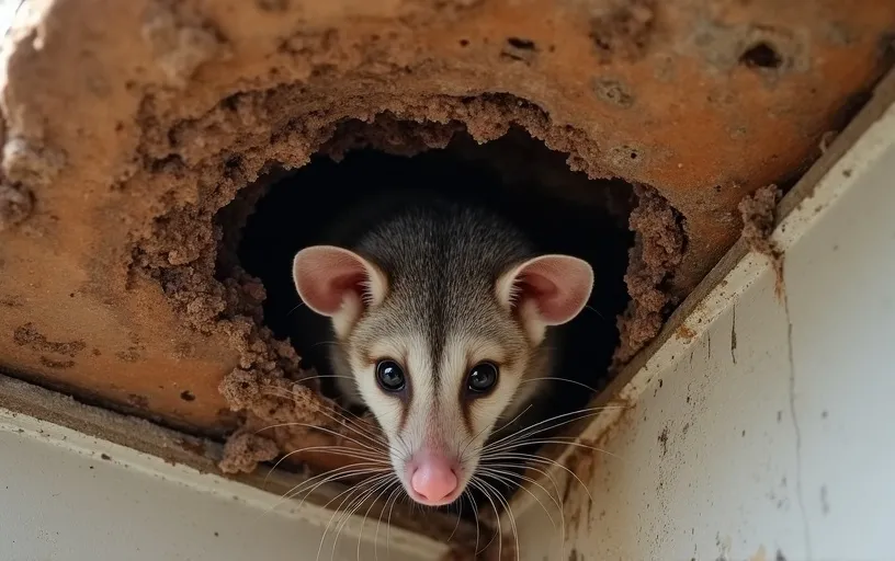 Professional Under Deck Possum Removal Assessment Services Mountain Creek